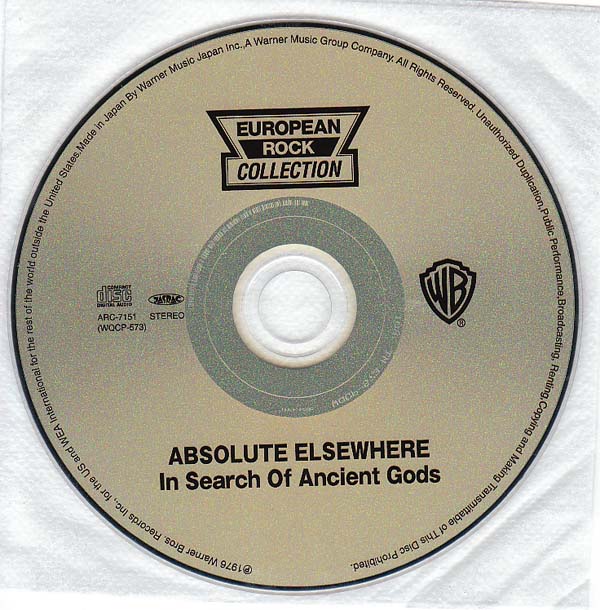 CD, Absolute Elsewhere - In Search Of Ancient Gods